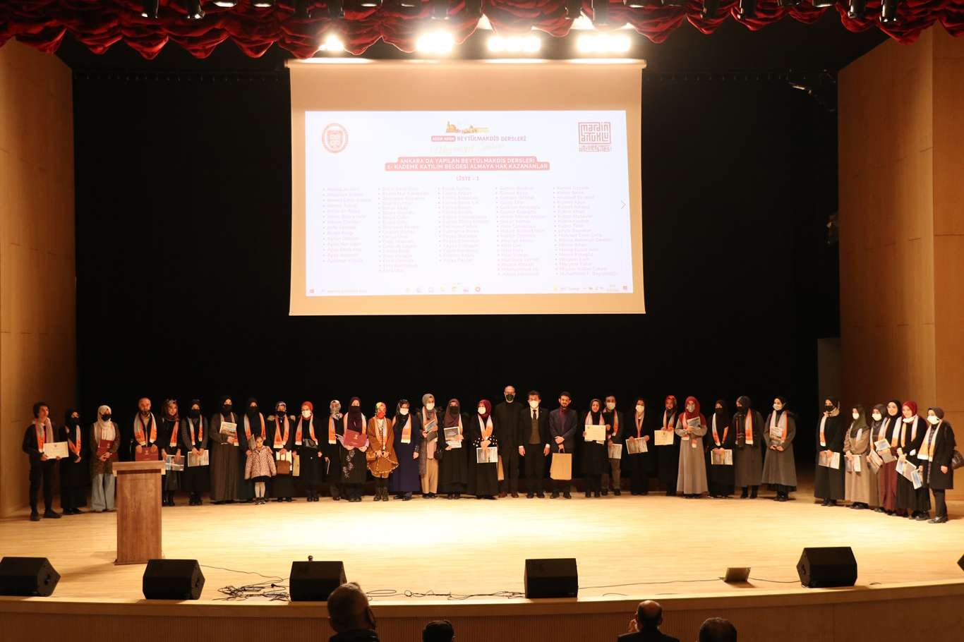 Ankara’da “Adım Adım Beytülmakdis Dersleri"nin mezuniyet töreni yapıldı Ankara’da “Adım Adım Beytülmakdis Dersleri"nin mezuniyet töreni yapıldı